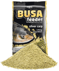 Busa - Silver Carp Feeder Groungbait, 1kg - Фідерна дрібнофракційна суміш "Товстолоб", вага: (1кг)