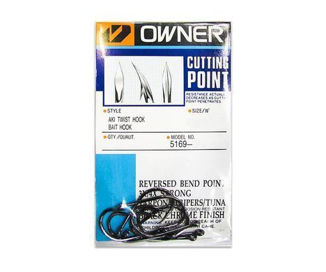 Гачки Owner 5169 Aki Twist №6/0