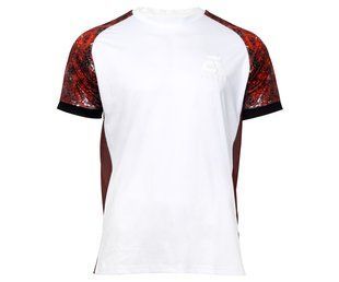 Футболка Azura T-Shirt A3 White-Red Camo S