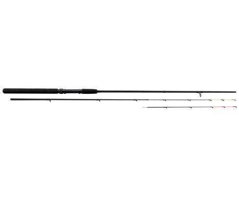 Пікерне вудлище Flagman Magnum Black Picker 2.40м, 2.4 м, 40 г, Композит, Середня (Moderate), 130 см, 2+2, EVA, Пикерное, 16 мм, 2.8 мм, 170 г