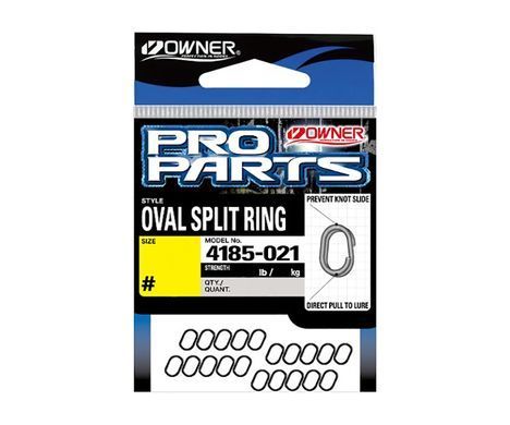 Кiльця заводнi Owner Oval Split Ring 4185 №01
