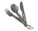 Набір столових приборів Sea to Summit Alpha Cutlery Set Grey