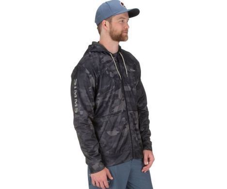 Куртка Simms Challenger Hoody Full Zip Hex Flo Camo Carbon L