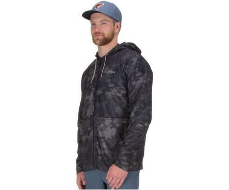 Куртка Simms Challenger Hoody Full Zip Hex Flo Camo Carbon L