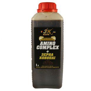 Зерна коноплі 3KBaits залиті Амінокомплексом 1000мл, 3к14502