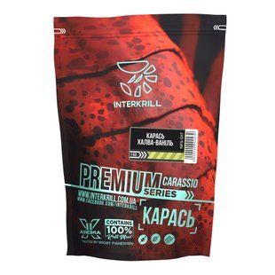 Принада INTERKRILL PREMIUM SERIES Карась-Халва-Ваніль 1кг