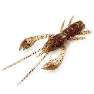 Real Craw 1.5" (10шт), #045 - Green Pumpkin/Red & Black