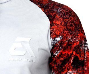 Джерсі з капюшоном Azura Jersey A3H Gray-Red Camo XL
