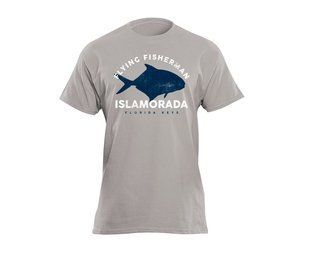 Футболка Flying Fisherman Permit Tee Dark Heather Gray M