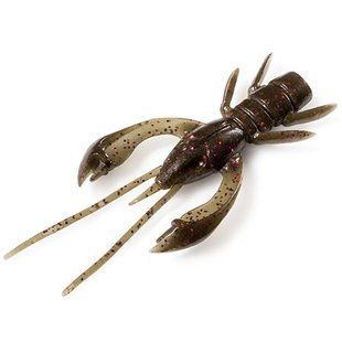 Real Craw 1.5" (10шт), #050 - Green Pumpkin Brown/Red & Purple