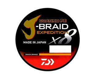 DAIWA Шнур J-Braid Exped. X8E 0.20mm-150m smash orange