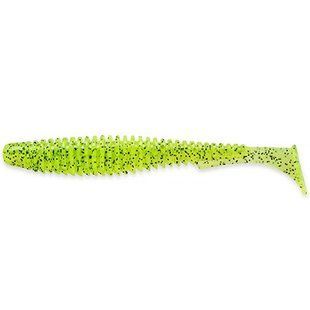 U-Shad 2" (10шт), #055 - Chartreuse/Black