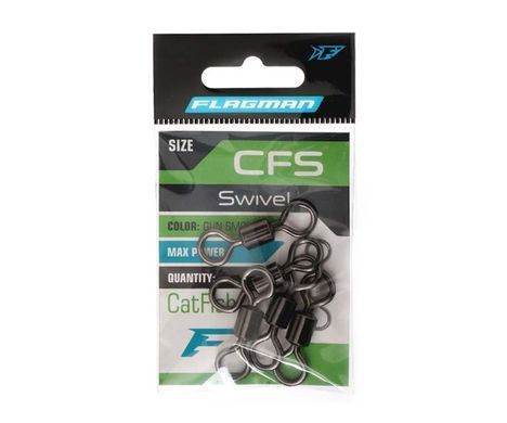 Вертлюг сомовий Flagman CFS CatFish Swivel #3/0