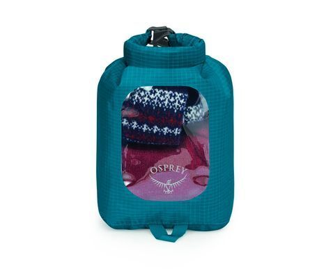 Гермомішок Osprey DrySack 3л w/Window Waterfront Blue