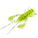 Real Craw 1.5" (10шт), #055 - Chartreuse/Black