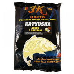 Прикорм 3KBaits «KATYUSHA» COSOS-VANILIE (кокос-ваніль), 1кг, 3к05004