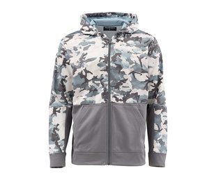 Куртка Simms Challenger Hoody Full Zip Hex Flo Camo Grey Blue M