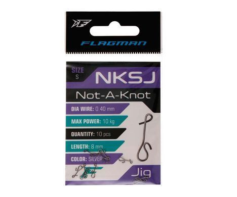 Безвузлове з'єднання для Джигголiвки Flagman Not-A-Knot Snap JIG - S