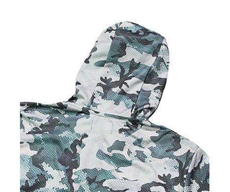 Куртка Simms Challenger Hoody Full Zip Hex Flo Camo Grey Blue M