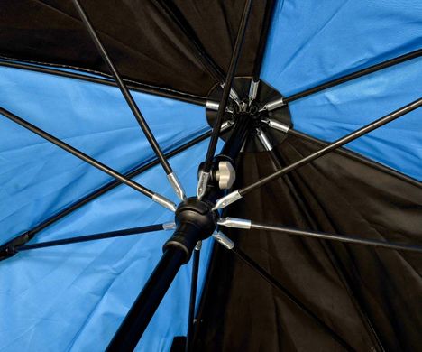 Парасолька Flagman Armadale umbrella 2.5M, Oxford WITH PU COATING, BLUE+BLACK COLOR
