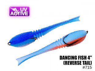 Поролонова рибка ПрофМонтаж 715 Dancing Fish 4",(reverse tail),
