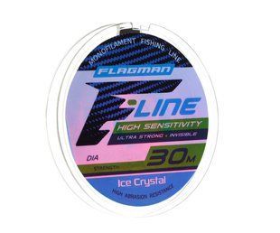 Волосінь FLAGMAN F-LINE Ice Crystal 30м 0.12мм
