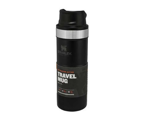 Термочашка Stanley Classic Trigger Action 0.47л Matte Black