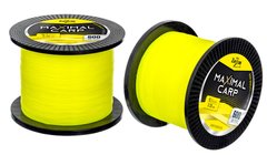 Maximal Carp Line, Ø0,25, 8,30 kg, yellow, 600m - Жилка коропова жовта, діаметр: (0,25мм/8,3кг), довжина: (600м)