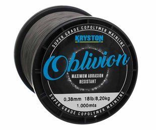 Жилка Kryston Oblivion Super Grade Copolymer 1000м Matt Dark Silt 0.38мм