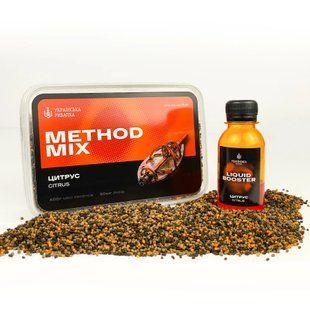 METHOD MIX Українська Рибалка 450 грам Цитрусові +Booster 50ml