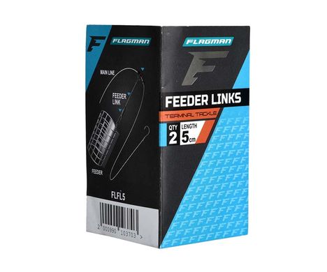 FLAGMAN Фідерне відведення для монтажу інлайн Feeder Links 5cm 2pcs