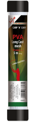 PVA Long Cast Mesh, 18mmx5m - ПВА сітка міцьна, для далеких закидів, на трубці, розміри: (18мм х 5м)