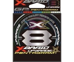 YGK Шнур плетений X-Braid Upgrade Pentagram X8 200m #0.5 12lb / 5.44kg