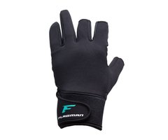 Перчатки спиннингиста Flagman Fishing Gloves Titanium Coated M, черный