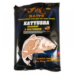 Прикорм 3KBaits «KATYUSHA» SQUID-CAPSUNA (скуйд з полуницею), 1кг, 3к05012