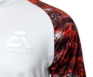 Джерсі Azura Jersey A3 Gray-Red Camo L