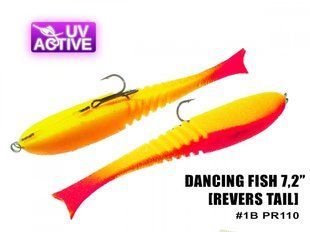 Поролонова рибка ПрофМонтаж 110 Dancing Fish 7,2",(reverse tail),