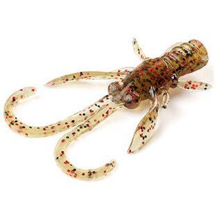 Baffi Fly 1.5" (10шт), #045 - Green Pumpkin/Red & Black