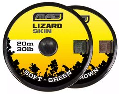 Шнур поводочний DAM MAD Lizard Skin Soft Green 20м 30lb (color-green)