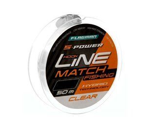 Жилка Flagman S-Power Hook Line New Clear 50м 0.22мм