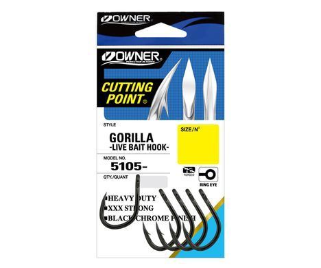 Гачки Owner Cut Gorilla BC №7/0